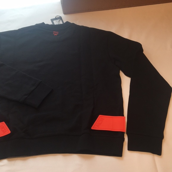 ♟MCM♟Men’s Resnick Utility Velcro sweatshirt - Picture 7 of 16
